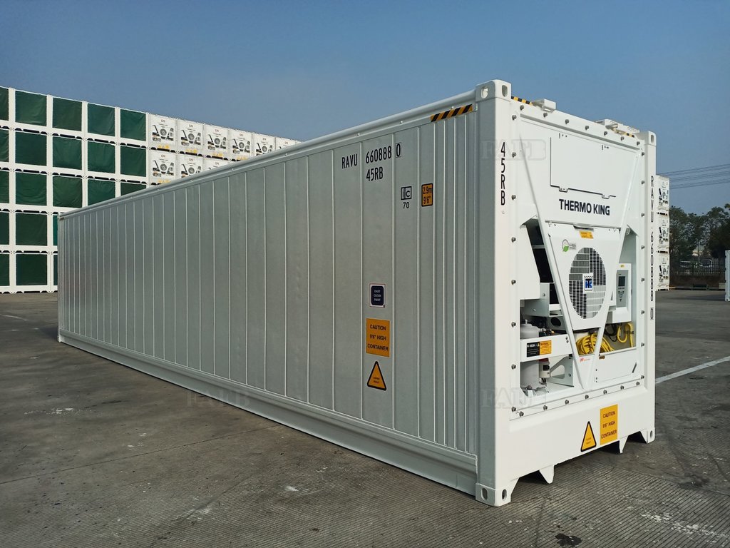 NEW 40 ft HIGH CUBE REFRIGERATED CONTAINER, IDEAL CHILLER OR FREEZER 5 YR WARRANTY